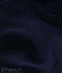 Dark Blue 32539 Teddy Sherpa Faux Fur Fabric Pile Length 8 mm