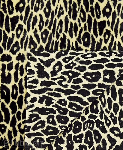 Beige 30214 Jaguar Faux Fur 5 mm