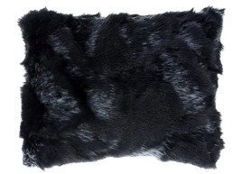 Decorative faux fur pillow GOAT