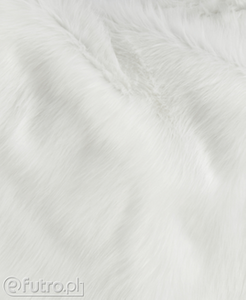 White Faux Fur Animal Wolf 315757-SII, piece 130 cm x 152 cm for sale as a whole