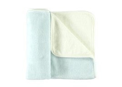BLUE BABY BLANKET smooth