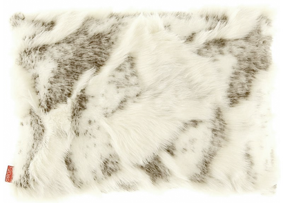 Decorative faux fur pillow GOAT