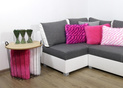 Decorative faux fur pillow SHAGGY