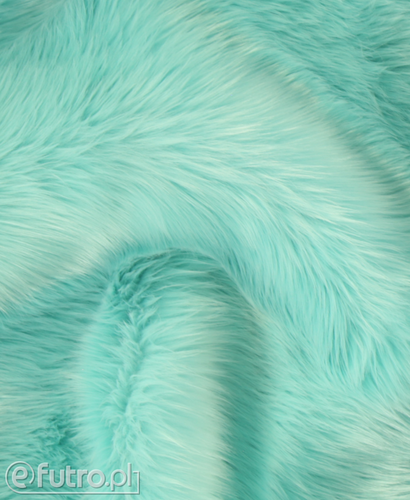 Mint 054 Shaggy Faux Fur Pile Length 40 mm 