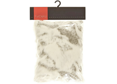 Decorative faux fur pillow GOAT