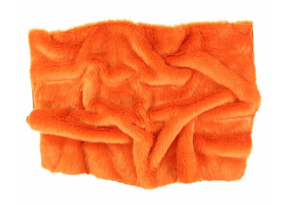 Decorative faux fur bedspread MANDARA