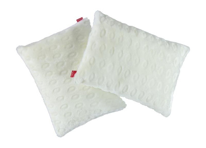  Decorative faux fur pillow CIRCLES