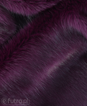 Purple 665 Fox Faux Fur 60 mm 