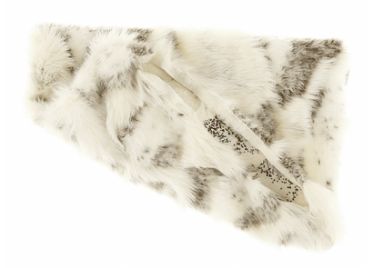 Decorative faux fur pillow GOAT