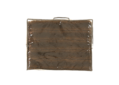 Decorative faux fur bedspread ROMANTIC BRUNETTE