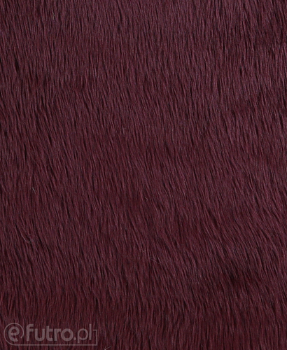 Burgundy B1 Shaggy Faux Fur Pile Length 40 mm