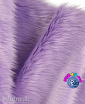 Lilac 044 - SII Shaggy Faux Fur Pile, piece 70 cm x 155 cm for sale as a whole