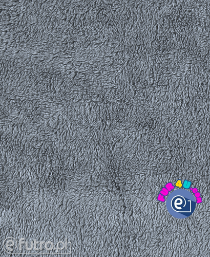 Grey 315772 Teddy Sherpa Viscose Faux Fur Pile Length 10 mm