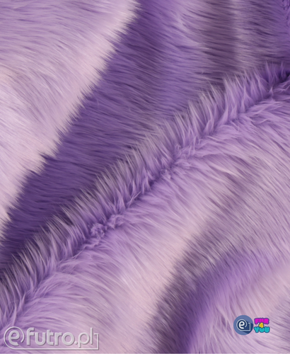 Lilac 044 Shaggy Faux Fur Pile Length 40 mm 