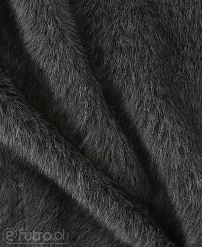 Dark Grey Faux Fur Animal Wolf 315757