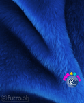 Cornflower Blue 315273 - SII Long Pile Plush Fabric, piece measuring 90 cm x 150 cm for sale as a whole