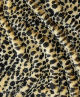 Beige 18-088 Cheetah Faux Fur 15 mm