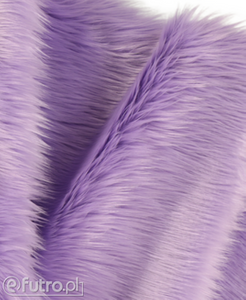 Lilac 044 Shaggy Faux Fur Pile Length 40 mm 