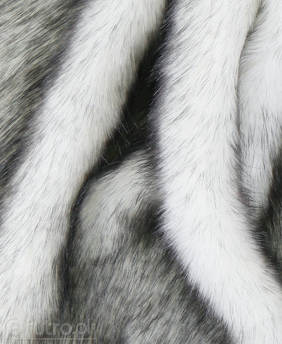 Ecru 56-19 Fox Faux Fur 60 mm