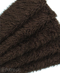 Dark Brown 3255 Vicunia Faux Fur 25 mm