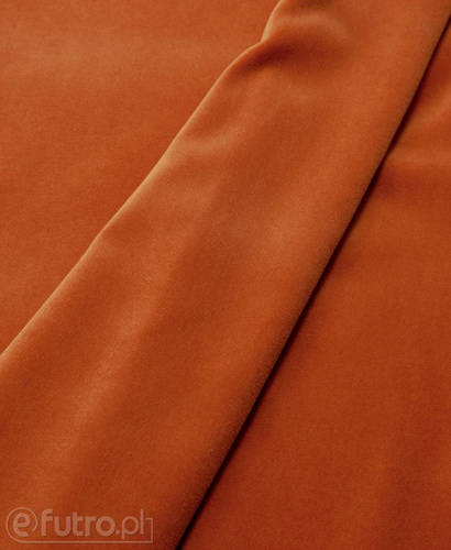 Orange 15456 Velvet Fabric