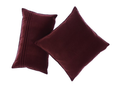 Decorative velvet pillow ROMEO