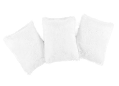 Decorative faux fur pillow SHAGGY