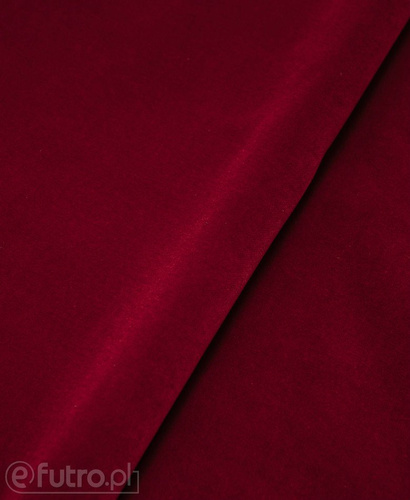 Red 12411 Velvet Fabric