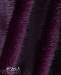 Purple 665 Fox Faux Fur 60 mm 