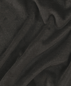 Dark Grey 33531 Short Pile Plush Fabric, piece 80 cm x 145 cm for sale as a whole