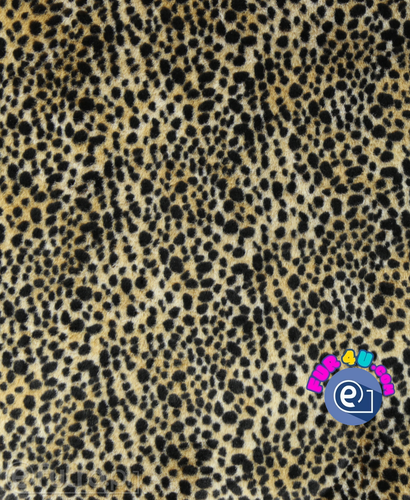 Beige 18-088 Cheetah Faux Fur 15 mm