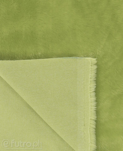 Green 315311 Long Pile Plush Fabric Pile Length 17 mm 