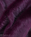 Purple 665 Fox Faux Fur 60 mm 