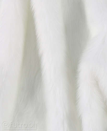 Faux Fur 17WS Shaggy White 40 mm