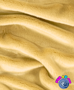 Fennec Faux Fur Fabric T16-RP-2124 Beige, a Stunning Imitation of the Desert Predator's Fur with a Hair Length of 15 mm
