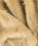 Beige 2P-6/9 Fox Faux Fur 60 mm