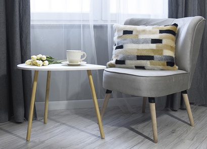 Zestaw dekoracyjny z futra EGIPSKA PIĘKNOŚĆ