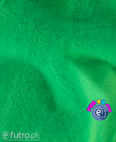 Light Green 3356 -SII Short Pile Plush Fabric,  piece 35 cm x 148 cm for sale as a whole