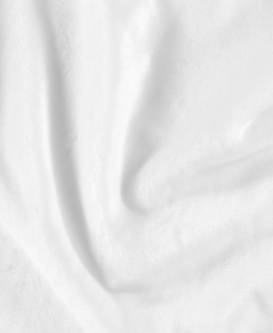White 33540 - SII Short Pile Plush Fabric, piece 150 cm x 150 cm for sale as a whole