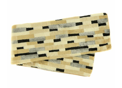 Decorative faux fur set EGYPTIAN BEAUTY