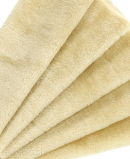 Beige 32540 Short Pile Plush Fabric Pile Length 9 mm