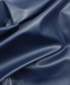 PORT 03 navy blue – lightly glossy faux leather