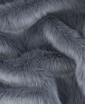 Grey 019 Shaggy Faux Fur Pile Length 40 mm