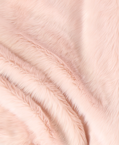 Pink 036 Shaggy Faux Fur Pile Length 40 mm