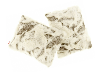 Decorative faux fur pillow GOAT