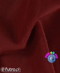 Red 315911 Short Pile Plush Fabric Pile Length 9 mm