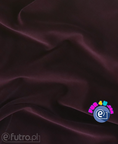 Burgundy 11492 Velvet Fabric