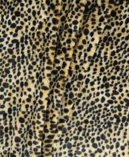 Beige 18-088 Cheetah Faux Fur 15 mm