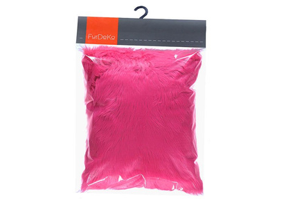 Decorative faux fur pillow SHAGGY