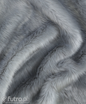 Grey 5 Shaggy Faux Fur Pile Length 40 mm